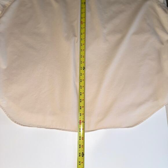 Ralph Lauren Mens Short Sleeve Shirt Ivory Off White XXL - Picture 7 of 8